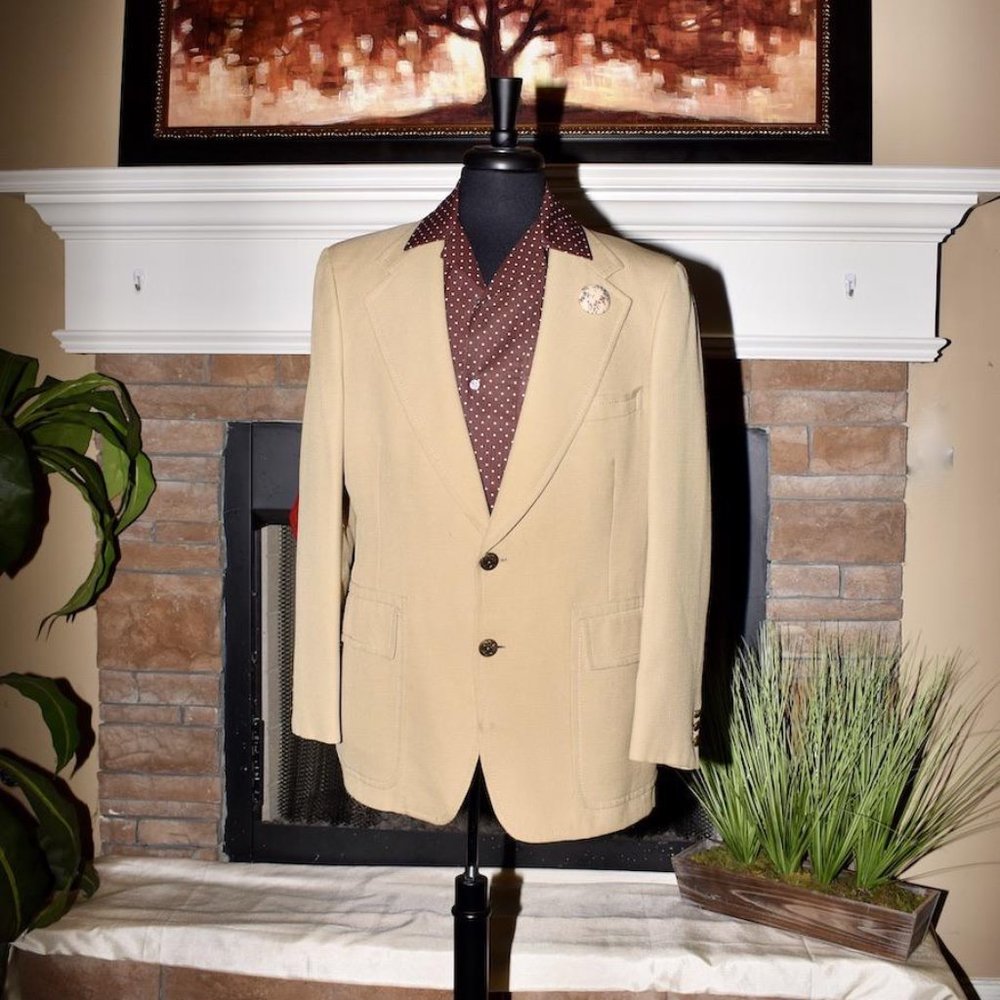 Vintage 70s Jack Nicklaus Blazer by Hart, Schaffne